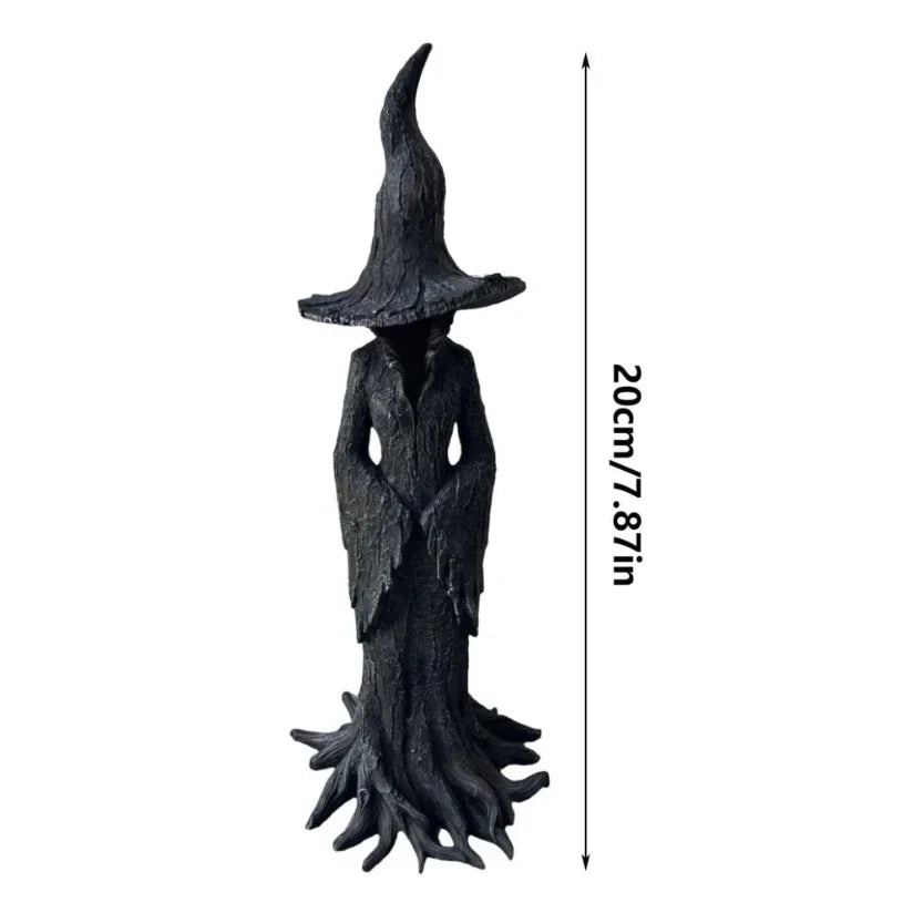 Witch Statue 20/30CM Retro Halloween Decor