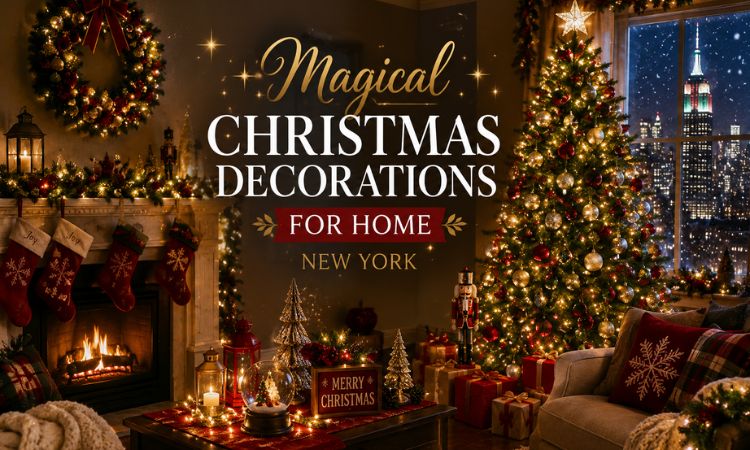 Magical Christmas Decorations for Home in New York | Harry Is Magic