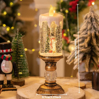 Christmas Crystal Snow Lights