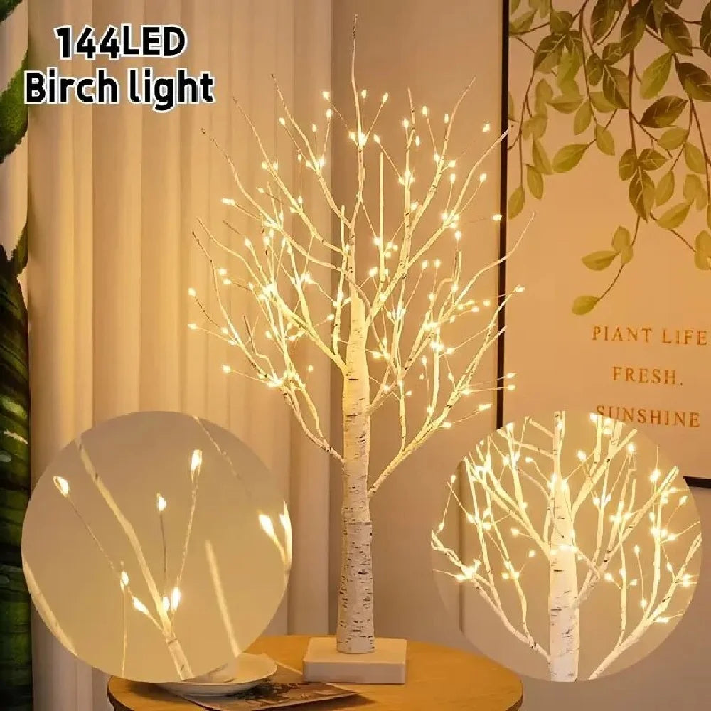 144LED Birch Tree Lamp