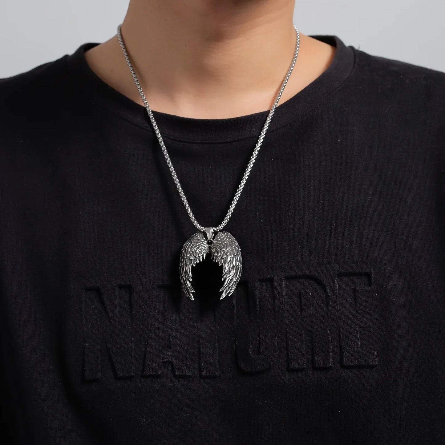 Angel Wings Pendant Necklace