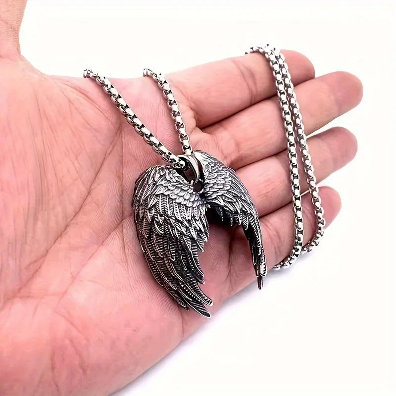 Angel Wings Pendant Necklace
