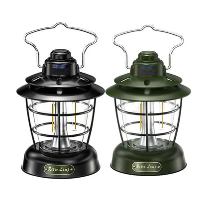 Vintage LED Portable Lantern