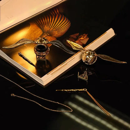 Golden Snitch Ring Box