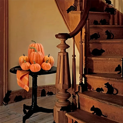 7PCS Halloween Fake Pumpkin Set
