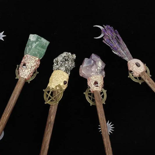 Clear Quartz Witch Wand