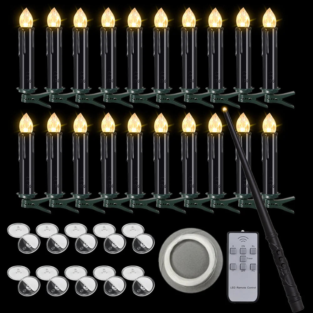 LED Floating Candle – Black