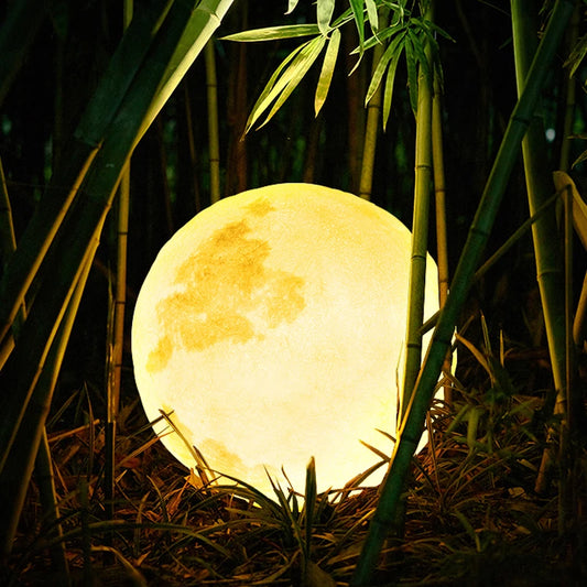 Outdoor Moon Lawn Lamp