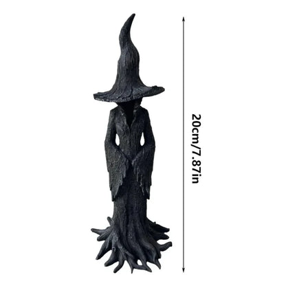 Witch Statue 20/30CM Retro Halloween Decor