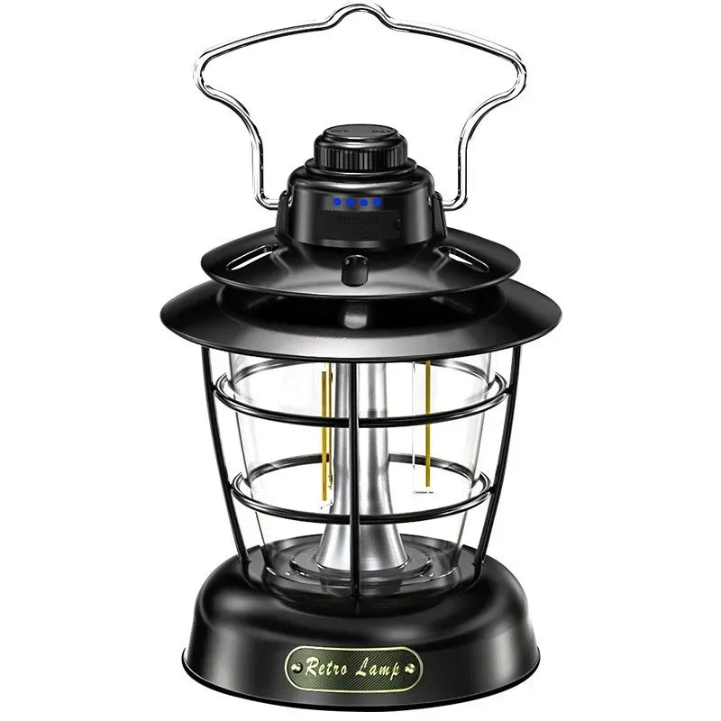 Vintage LED Portable Lantern