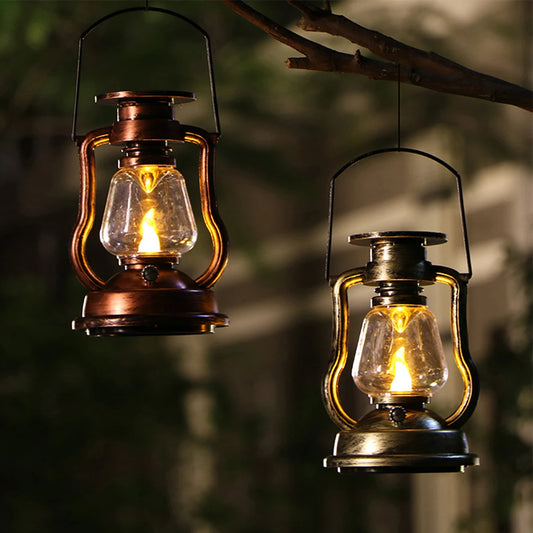 Vintage LED Solar Lantern