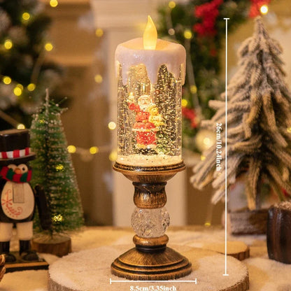 Christmas Crystal Snow Lights