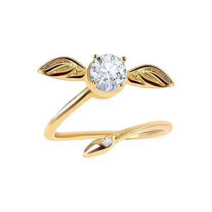 Gold Snitch Ring