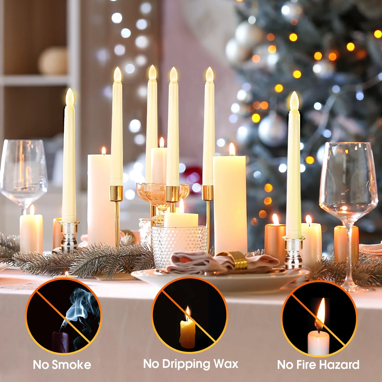 Floating LED Levitating Candle
