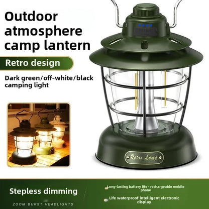 Vintage LED Portable Lantern