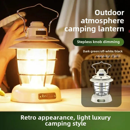 Vintage LED Portable Lantern